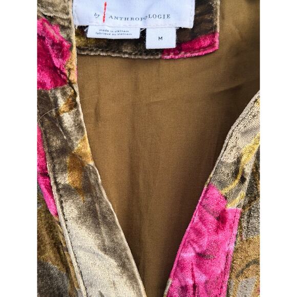 Anthropologie Somerset Velvet Maxi Dress New Medium - Picture 5 of 5